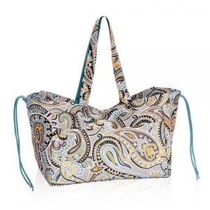 Thirty-One Soft Utility Tote Parisian Garden